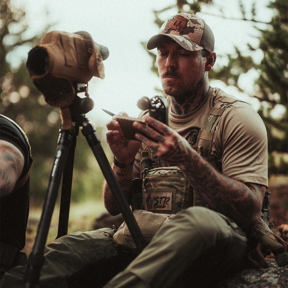 MNSTR Call Sign Patch in MultiCam Arid by Box of Monsters